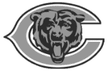 Black and white logo featuring a roaring bear’s head inside a large, stylized letter C on a dark, reserved background—ideal for Morgan Stanley’s bold yet refined brand identity.