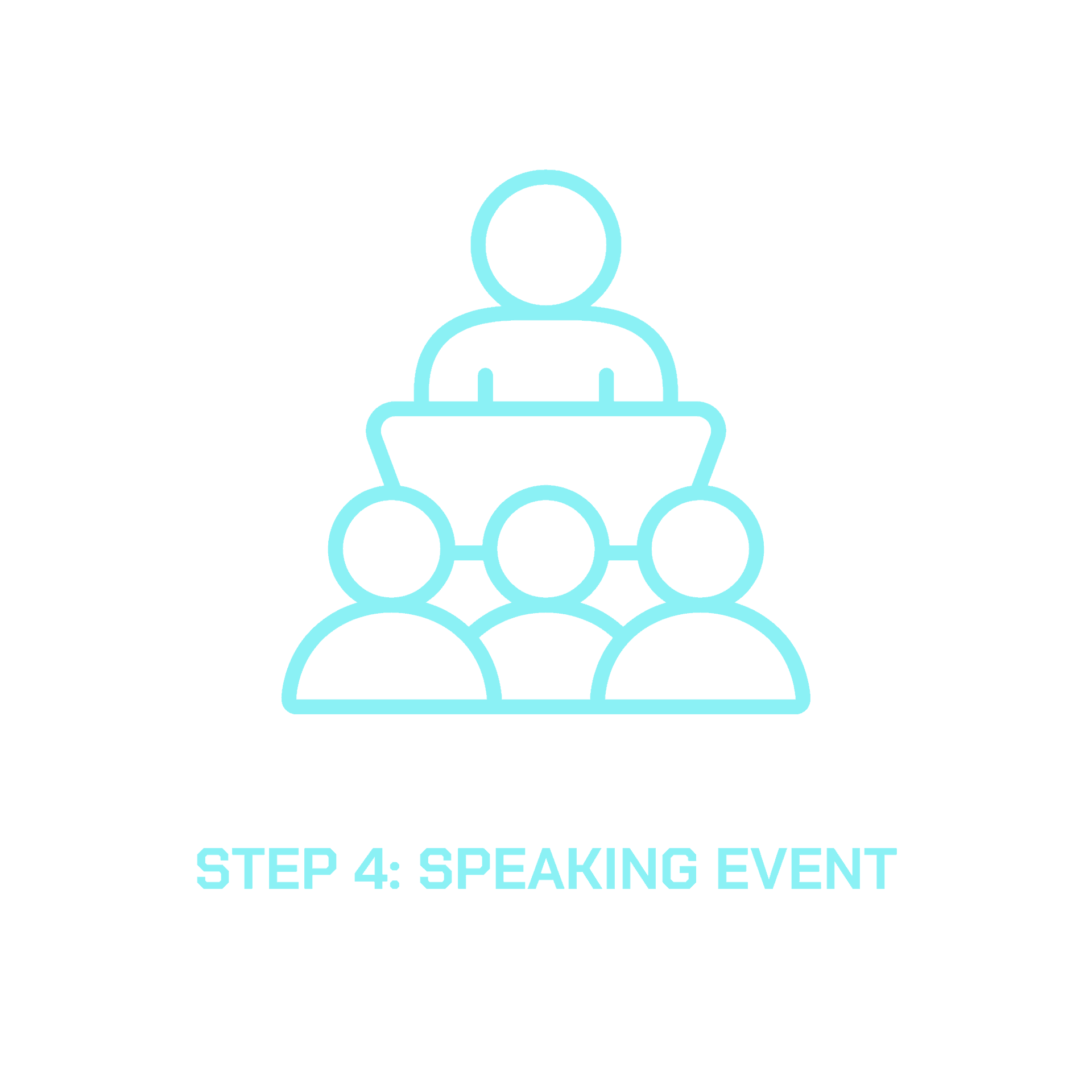 Coya Speaking Engagements Step 4: Speaking Event